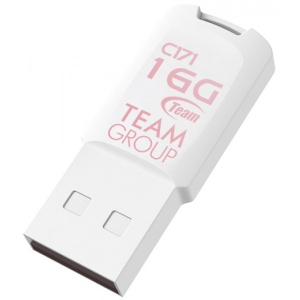 Флеш USB Team C171 16GB USB 2.0 White (TC17116GW01)