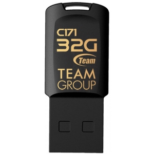 Флеш USB Team C171 32GB USB 2.0 Black (TC17132GB01)