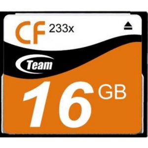 Карта пам'яті Team CompactFlash 16Gb 233x (TCF16G23301)