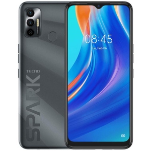 Смартфон Tecno Spark 7 4/128Gb Magnet Black (KF6n) купити в Україні