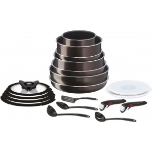 Набір посуду зі знімною ручкою Tefal L1509973  XL INTENSE 19 пр