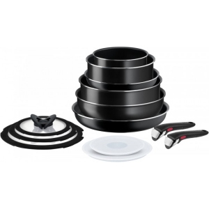 Набір посуду зі знімною ручкою Tefal L1539843 Ingenio Easy Cook & Clean 13 пр.