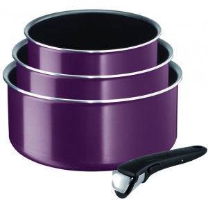 Набір посуду зі знімною ручкою Tefal L2019102 Ingenio Essential 4 пр