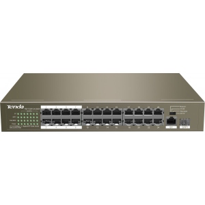Коммутатор локальної мережі (Switch) Tenda TEF1126P-24-250W