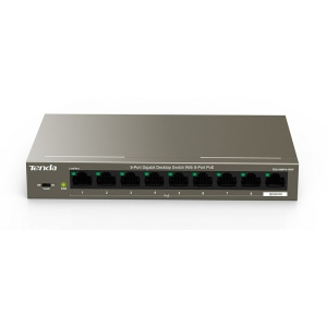 Коммутатор локальної мережі (Switch) Tenda TEG1109P-8-102W