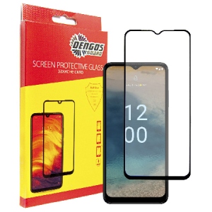 Захисне скло для смартфону DENGOS for Nokia G22 Black Full Glue (TGFG-307)