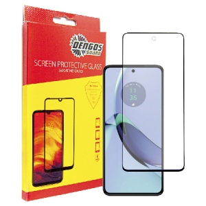 Захисне скло для смартфону DENGOS for Motorola Moto G84 Black Full Glue (TGFG-327)