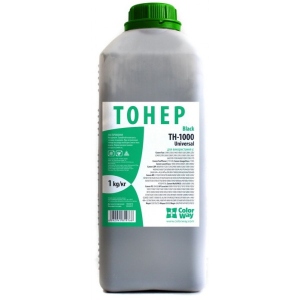 Тонер для заправки картриджа Colorway HP LJ 1000/1010/1200/2100/AX (1kg) bottle (TH-1000-1B)