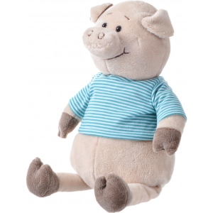 М'яка іграшка тварина Same Toy Порося в сорочці Блакитний 35 см (THT715)