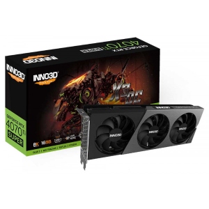 Відеокарта Inno3D GeForce RTX 4070 Ti Super 16GB GDDR6X X3 OC (N407TS3-166XX-186158N)