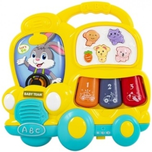 Інтерактивний транспорт Baby Team Автобус (8633_автобус жовтий)