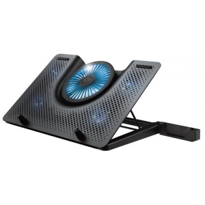 Підставка під ноутбук Trust GXT 1125 Quno 17.3'' Blue Led Black (23581)