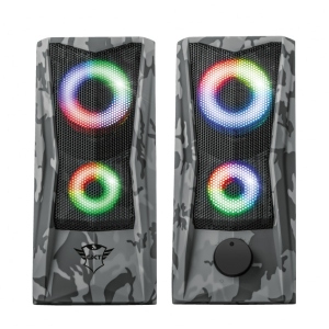 Комп'ютерна акустика компактна 2.0 Trust GXT 606 Javv RGB 2.0 Snow Camo (23379)