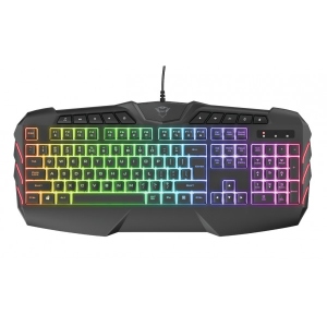 Клавіатура дротова ігрова Trust GXT 881 ODYSS Semi-Mechanical Keyboard (23855)