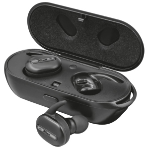 Навушники вкладиші бездротові Trust Duet2 Bluetooth Wire-Free Earphones (22864)