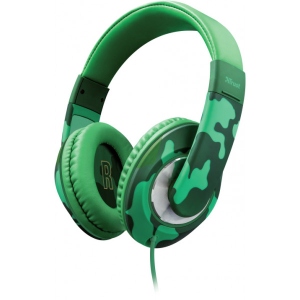 Навушники накладні дротові Trust Urban Sonin Kids Jungle Camo (22203)