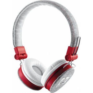 Навушники накладні Trust Urban Revolt Fyber Grey/Red