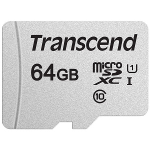 Карта пам'яті Transcend microSDXC 300S 64GB UHS-I U1 (TS64GUSD300S)