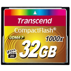 Карта пам'яті SD Transcend CF 32 GB (1000X) (TS32GCF1000)
