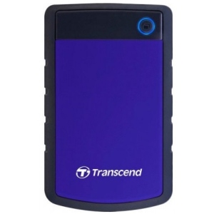 Жесткий диск внешний проводной Transcend StoreJet 25H3P 2 TB Blue (TS2TSJ25H3B)