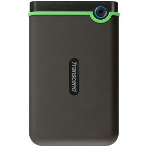 Жорсткий диск зовнішній Transcend StoreJet 2TB USB 3.0 Iron Gray Slim  (TS2TSJ25M3S)