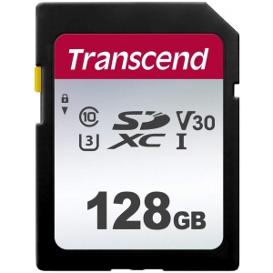 Карта пам'яті Transcend SDXC 300S 128GB UHS-I U3 (TS128GSDC300S)