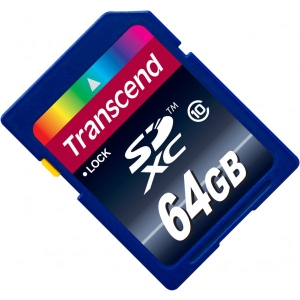Карта пам'яті SD Transcend SDXC 64 GB CLASS 10 (TS64GSDXC10)