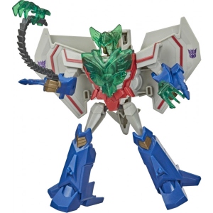 Машинка-трансформер Hasbro TRANSFORMERS Іграшка Трансфoрмери Кібервселенная Клас Винищувачі в асортименті (E8377 TRANSFORMERS CYB BATTLE CALL TROOPER STARSCREAM)