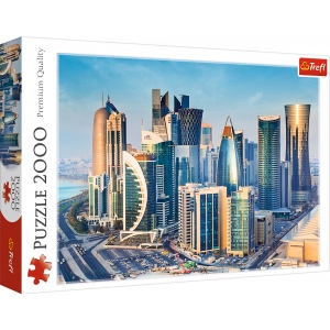 Пазли картонні (8 +) Trefl Доха, Катар 2000 ел. (27084)