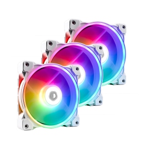 Корпусний вентилятор ID-Cooling ZF-12025-ARGB-TRIO-SNOW