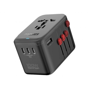 Мережевий зарядний пристрій Promate tripmate-gan100