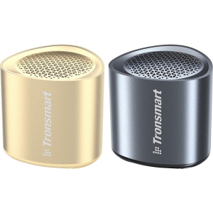 Портативна акустика Tronsmart Nimo Mini Speaker Polar Black + Nimo Mini Speaker Gold
