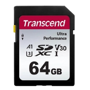 Карта пам'яті Transcend 64GB C10 UHS-I U3 R160/W50MB/s 4K (TS64GSDC340S)