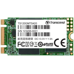 Уцінка - SSD-накопичувач внутрішній Transcend MTS420S 120GB M.2 2242 SATAIII 3D TLC (TS120GMTS420S) # офіційний магазин