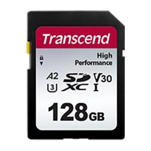 Карта пам'яті Transcend 128GB SD Card UHS-I U3 A2 (TS128GSDC330S)
