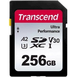 Карта пам'яті Transcend SD 256GB C10 UHS-I U3 A2 (TS256GSDC340S)