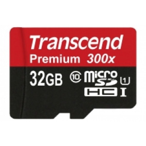 Карта пам'яті Transcend microSDHC 32GB Class 10 UHS-1 Premium(TS32GUSDU1)