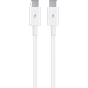 Кабель синхронізації даних Ttec Type-C 1.2м White (2DK36B)