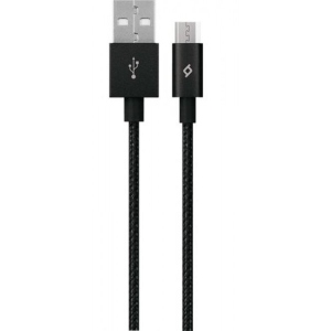 Кабель Ttec USB-мicroUSB 1.2m Black (2DK11S)