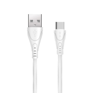 Кабель синхронізації даних XOKO SC-112a White USB Type-C 1 м (XK-SC-112a-WH)