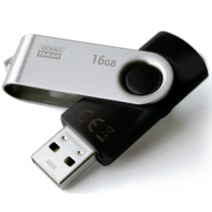 Уцінка - Флеш USB Goodram UTS2 Twister 16GB USB 2.0 Black (UTS2-0160K0R11) #