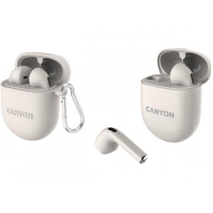 Навушники вкладиші бездротові TWS Canyon TWS-6 (CNS-TWS6BE) Beige