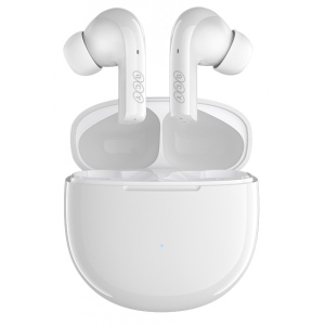Навушники вкладиші бездротові TWS QCY T18 (BH21QT18B) White в каталозі