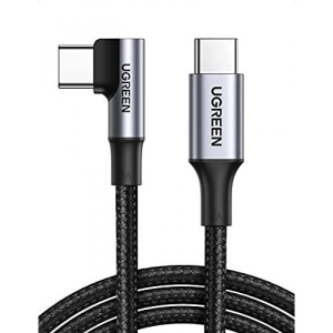 Кабель синхронізації даних UGREEN US334 USB 2.0 Type-C M-M 2 m 20V/5A 100W Black (70645)