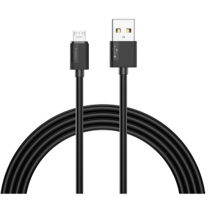 Кабель синхронізації даних T-phox Nets T-M801 Micro USB - 2m (Black)