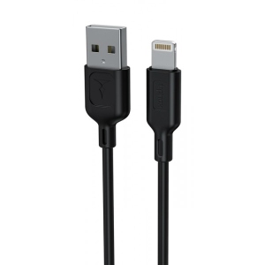 Кабель синхронізації даних T-phox Fast T-L829 Lightning 1.2m Black