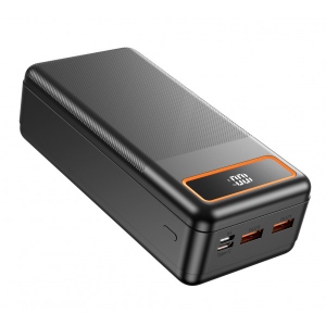 Батарея мобільна Xipin T141 PD20W 30000mAh Black (T141LF)