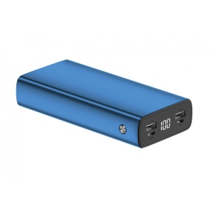 Батарея мобільна Xipin T63 PD20W 20000mah Blue (T63LF)