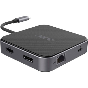 Хаб USB Acer HDMI DP, 2xUSB3.2 USB-C (HP.DSCAB.013)