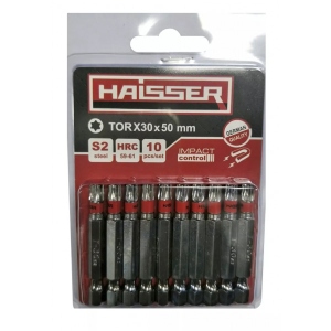 Біта для викрутки Haisser ТORХ30 х 50 мм 10 шт. (2712712) замовити в Україні